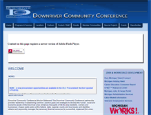 Tablet Screenshot of dccwf.org